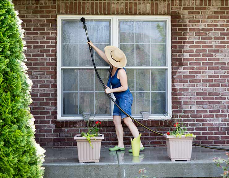 spring house chores