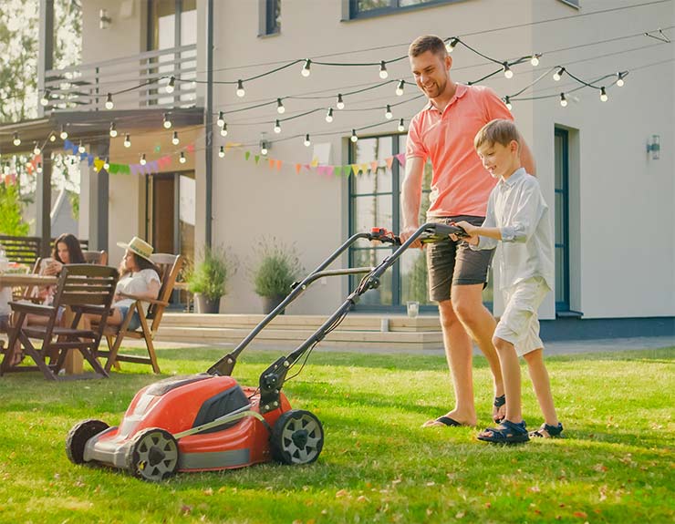 summer house chores