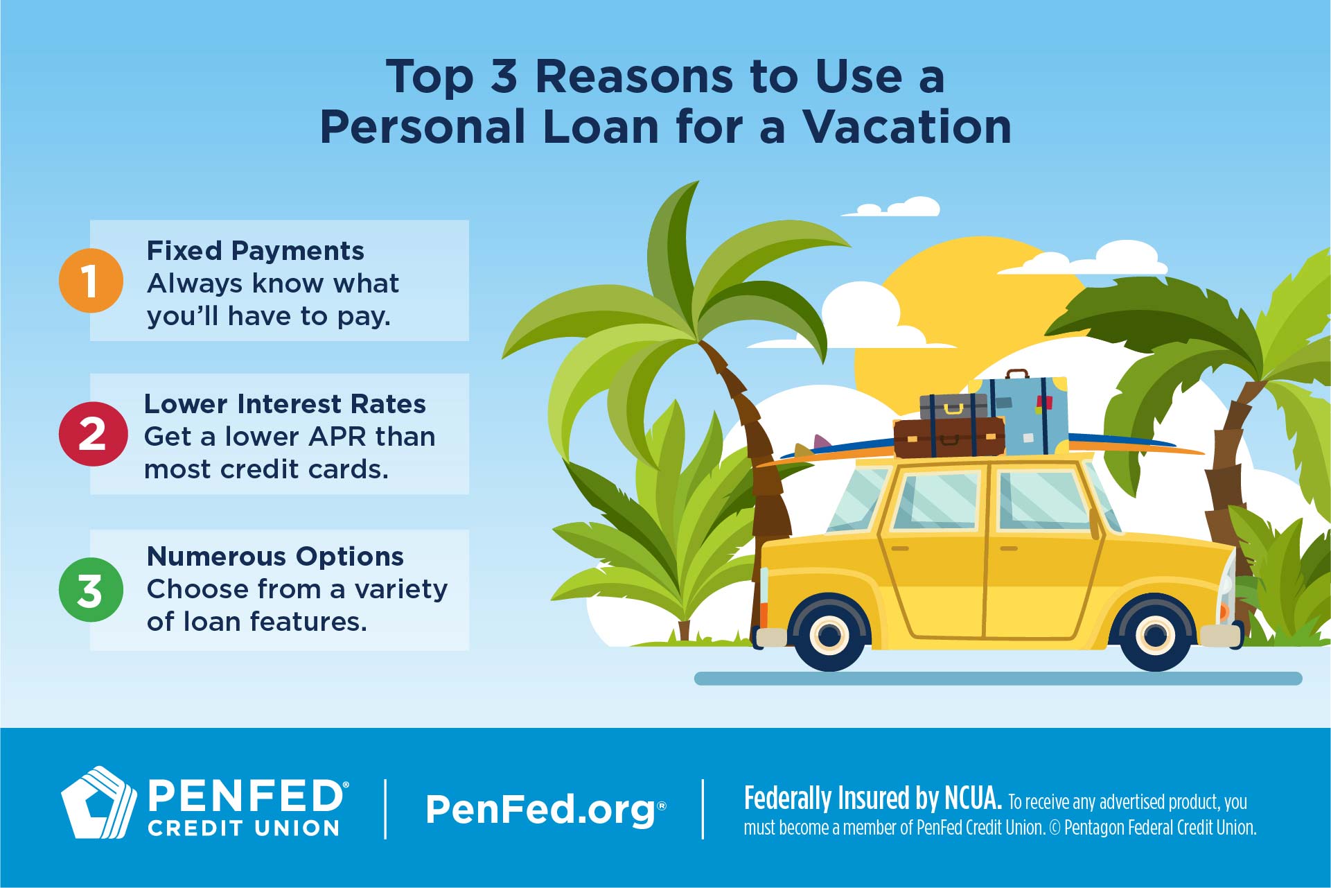 Should I Use a Personal Loan for a Vacation? PenFed Credit Union