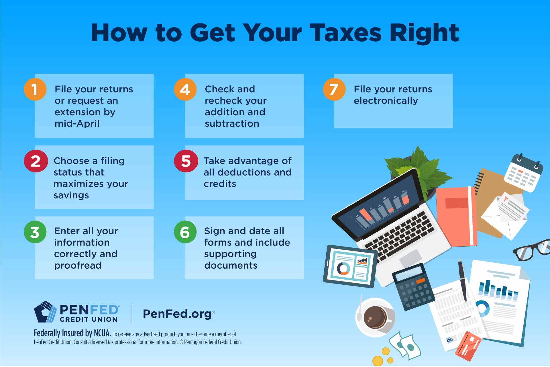 7 Common Tax Filing Mistakes and How to Avoid Them PenFed Credit Union