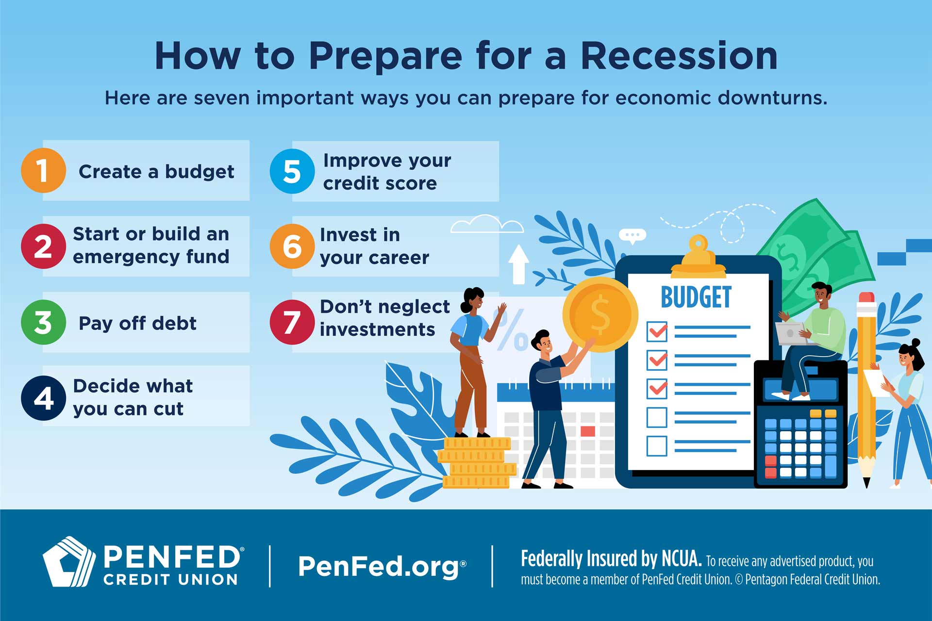 7 steps to prepare for a recession