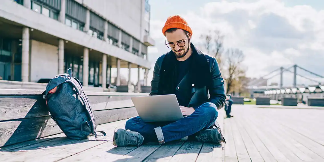 a man jotting points about retirement