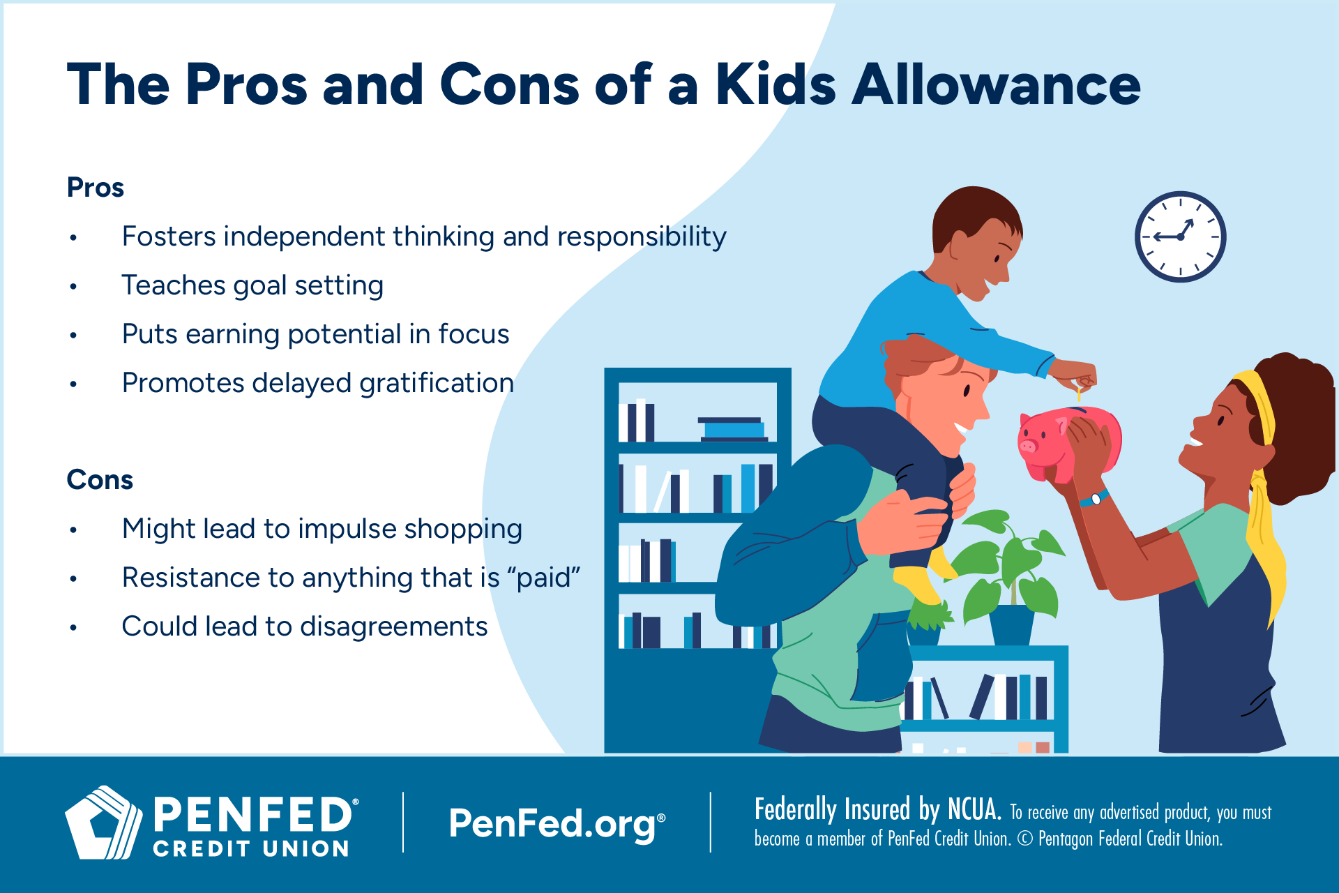 The pros and cons of a kids allowance
