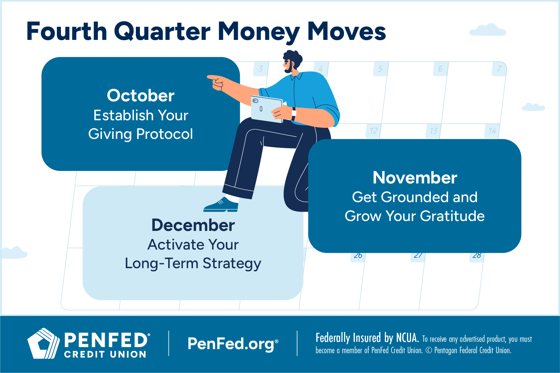 Fourth quarter money moves infographic