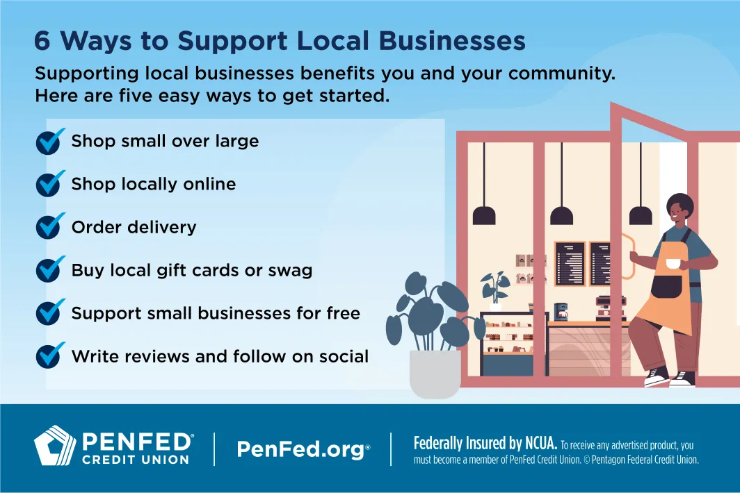 how to support local businesses