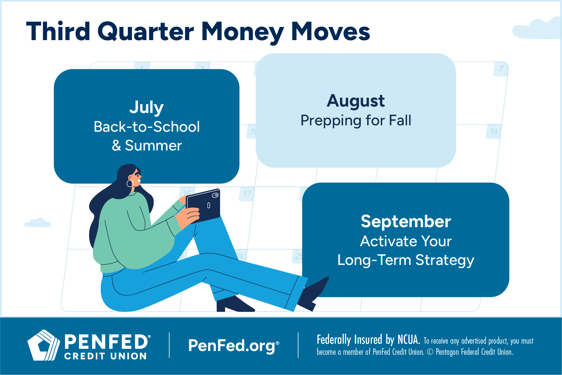 Third quarter money moves infographic