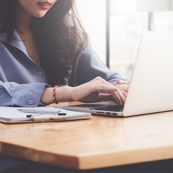 woman researching personal loan basics