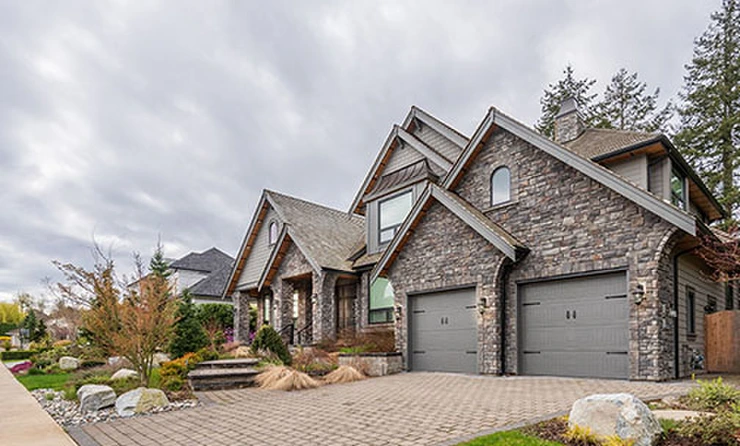 Houses in the suburbs