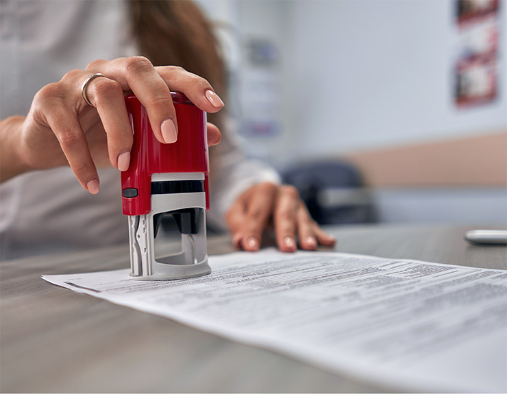 couple calculating a budget together