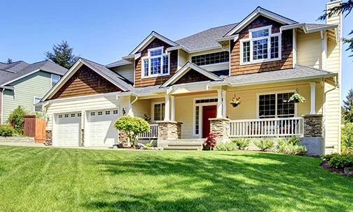 Couple discussing buying a home