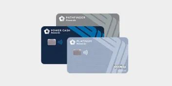PenFed Platinum, Power Cash, and Pathfinder Rewards Visa Cards
