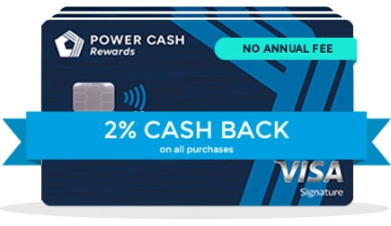 PenFed Power Cash Rewards Card Visa - 2% Cash Back - No Annual Fee