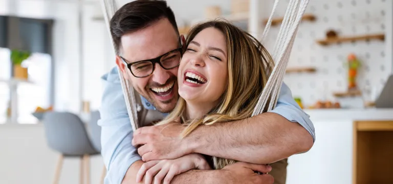 Happy couple