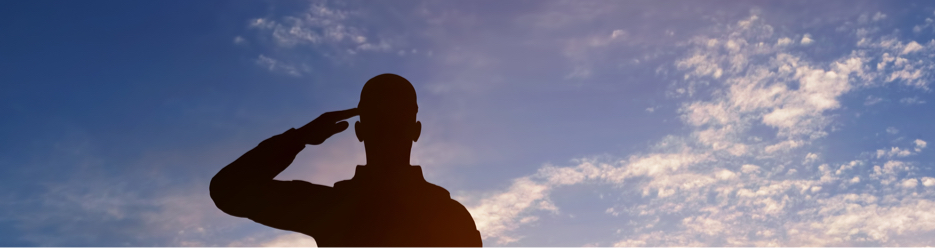 soldier saluting