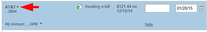 auto-pay setup step 1