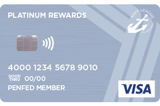 Navy League of the United States PenFed Platinum Rewards Visa Signature Card