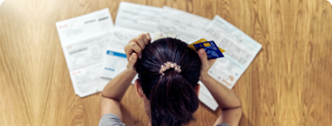 Women reviewing financial documents.