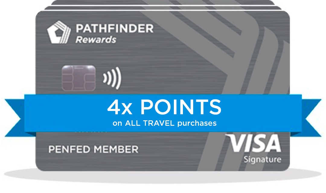 pathfinder rewards 4x points on travel