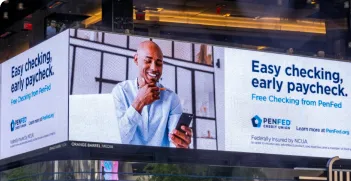 Easy checking, early paycheck. Free Checking from PenFed