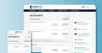 New PenFed Digital Experience Web Page