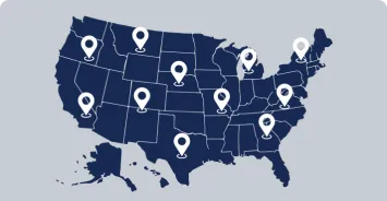 Map of PenFed Locations