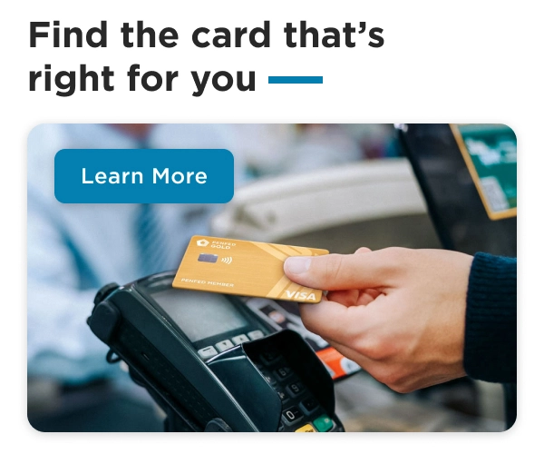 Find the card that's right for you