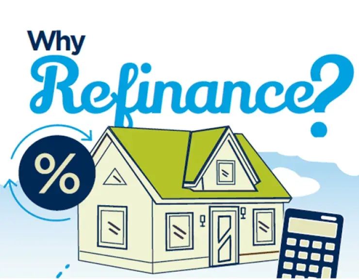 house with a calculator