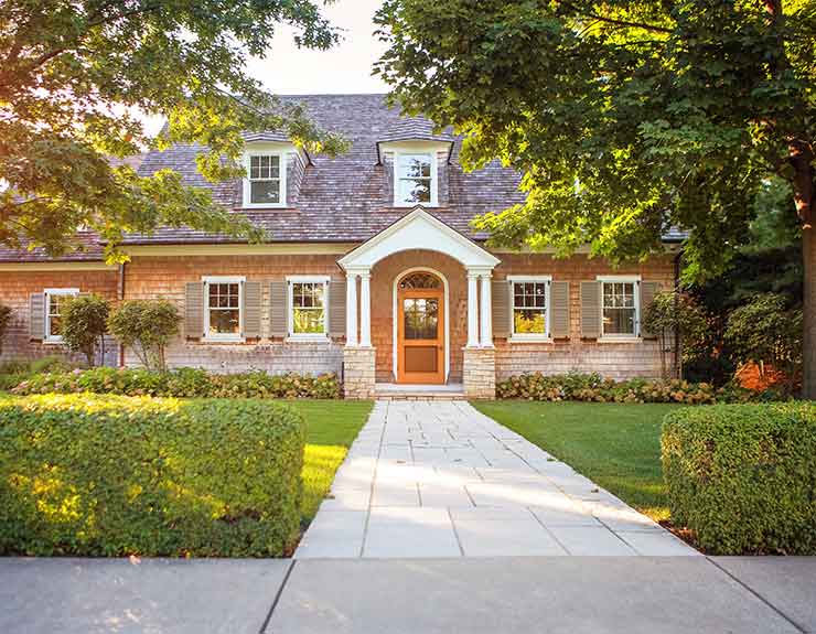 traditional style home