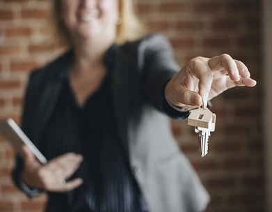 Real Estate Image and Keys