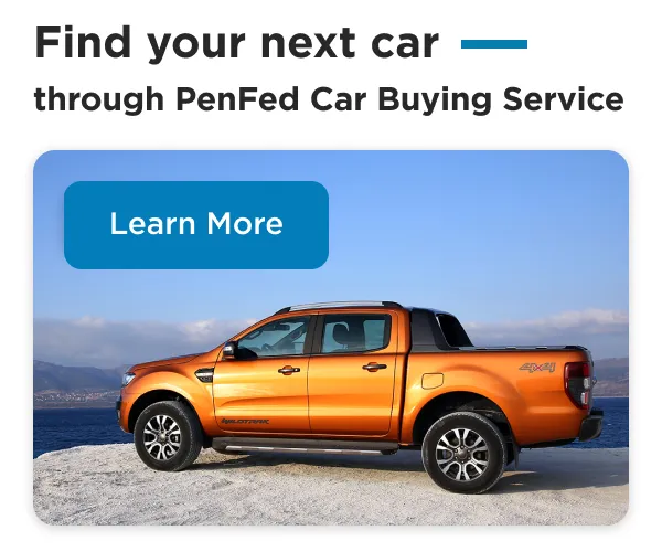 Find your next car - through PenFed Car Buying Service