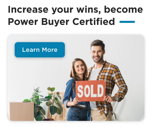 Increase your wins , Become power buyer certified